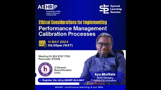 Ethical Considerations for Implementing Performance Management Calibration Processes