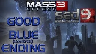 Mass Effect 3: Хорошая "Синяя" концовка / Blue Good Ending by sed9