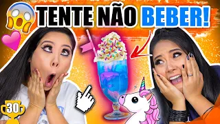 TENTE NÃO BEBER - DESAFIO MUITO IMPOSSÍVEL! #ESPECIAL1M | Blog das irmãs