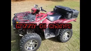 Oil Change - 2019 Yamaha Grizzly 700