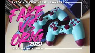 (2020) FAKE PS4 CONTROLLER (DS4) V2 - Unbox, Review, Test & Compare | Berry Blue (Tagalog/Filipino)