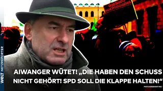 HUBERT AIWANGER: Heftige Attacke! "Die haben den Schuss nicht gehört! SPD soll die Klappe halten!"