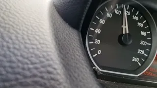 BMW 118d 143hp 2008. 0-100km/h acceleration