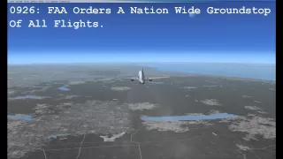 United Airlines Flight 93 Reconstruction with ATC Recording - September 11 2001