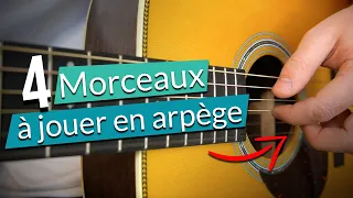 Maîtrisez les arpèges à la guitare grâce à ces 4 morceaux 🎸