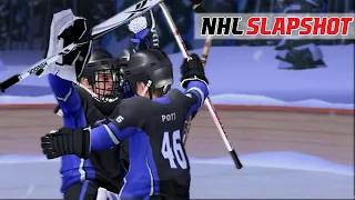 PEEWEE TO PRO #7 *BEST PLAY IN SLAPSHOT HISTORY?!* (NHL Slapshot Wii)