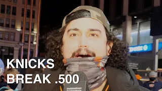 Knicks Break .500 - Sidetalk