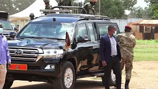 MUSEVENI ARRIVES IN KITGUM FOR LILIAN ABER'S THANKS GIVING