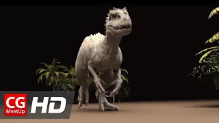 Jurassic World Indominus Rex Walk Cycle by ILM | CGMeetup