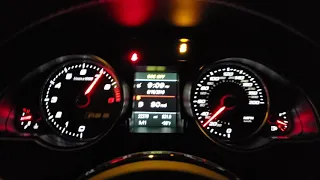 Audi RS5 0-60 mph launch control take off