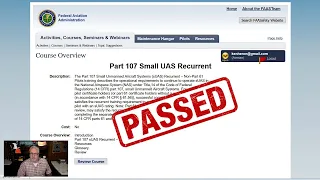 HOW TO take the FAA Recurrent Part 107 Test (With Answers)