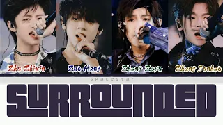 【Pinyin/English/Colored Lyrics】【TF家族 | TF Family】 Surrounded