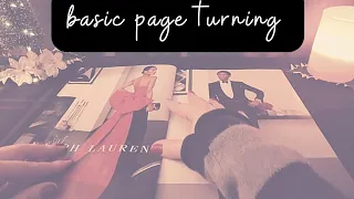 Cozy Page Turning - ASMR - Page Turning through Magazines - Sleep, Study & Relaxation - No Talking