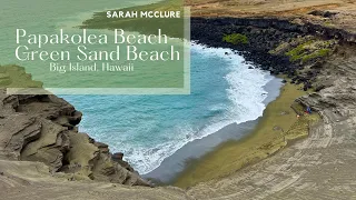Papakolea Beach / Green Sand Beach, Big Island Hawaii