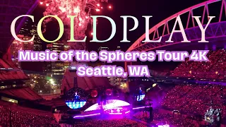 Coldplay Live 2023 4K: Music of the Spheres Tour (Seattle, WA)