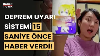 Japonya'da Deprem Uyarı Sistemi 15 saniye önce haber verdi! İşte o anlar!