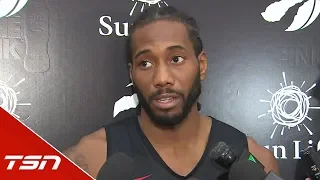 Kawhi speaks on the eve of the Raptors’ most anticipated season ever