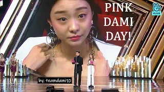 [ENG/ESP subs] PINK DAMI DAY! RED CARPET + INTERVIEW + AWARDS SPEECH + AFTER (Seoul Awards 2018)