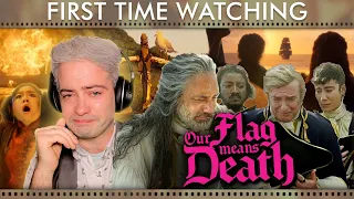 Our Flag Means Death (2023) S2 Eps 7 & 8 Reaction + London Billboard Meetup | FIRST TIME | #SaveOFMD