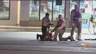 Hacienda Heights Rifle-Wielding Robbery Suspect Wounded By Deputies After Wild Pursuit, Multiple Sho