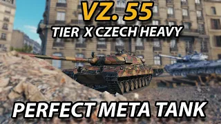 The VZ. 55  Tier X Czech Heavy - The PERFECT META TANK ? - 1.14 CT Preview