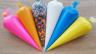 Making Slime Piping Bags - Crunchy Slime #32