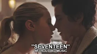 "Seventeen" Riverdale Cast (WITHOUT BACKGROUND MUSIC) HD Full scene