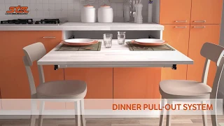 DINNER Pull-out table - Assembling instructions ENG