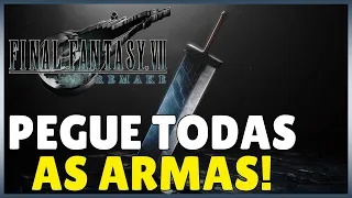 COMO PEGAR TODAS AS ARMAS EM FINAL FANTASY VII REMAKE!