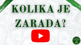 Koliko se zarađuje od Youtube kanala? - Moja Youtube zarada za 2022. godinu