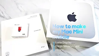 When you make your Mac Mini become your daily MacBook 🤯 | Luna Display & Elago Silicone Case review