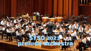SYSO 2023 PRELUDE ORCHESTRA March 5th Performance highlights ✨️