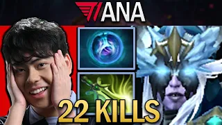Drow Ranger Dota 2 Gameplay T1.Ana with 22 Kills and Butterfly