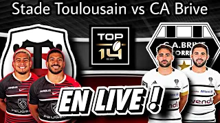 STADE TOULOUSAIN VS CA BRIVE,  UNE VICTOIRE DIFFICILE !