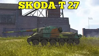 Škoda T 27 ИМБА в бою - World of Tanks Blitz