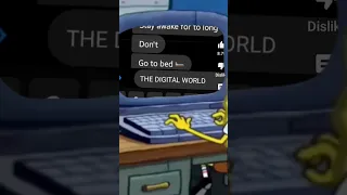 spongebob Death bed edit 🥲Credits:Digital world|😁😁 #comment #youtubeshort #trend