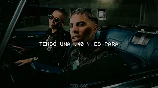 Rauw Alejandro, Baby Rasta - Punto 40 (Letra/Lyric)