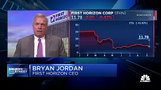 First Horizon CEO Bryan Jordan: We are clearly disappointed for our shareholders
