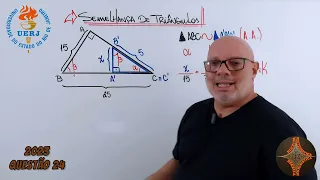 SEMELHANÇA DE TRIÂNGULOS | RECEITA MATEMÁTICA