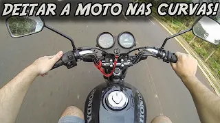 COMO FAZER CURVAS DE MOTO? DICAS PARA INICIANTES!