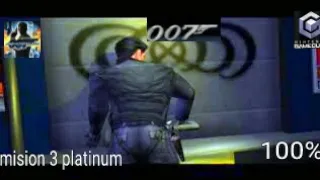 007 Agent Under Fire GCN-Walkthrough Gameplay  Dangerous Pursuit  Platinum Medals all 100%