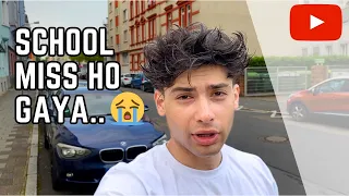 #33-Daily Routine vlog?😱 I went to Frankfurt Airport..✈️I drive Über in Germany?🤑 German School 😍