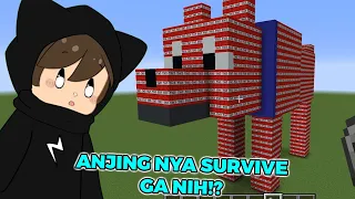 EKSPERIMEN TNT BERBAHAYA DI MINECRAFT ( jangan ditiru )