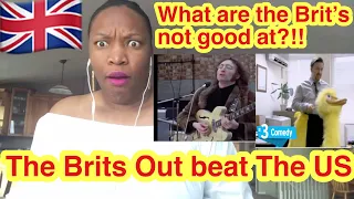 American Reacts To Top 10 Things The Brits Are Bloody Good At || Reaction