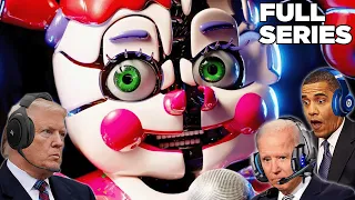 US Presidents Play Five Nights at Freddy's Sister Location (FNAF SL) FULL SERIES