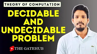 Decidable and Undecidable Problem | Undecidability | GATECSE | TOC