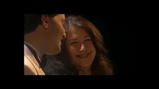 Argerich and Kissin play "Sonata KV 521" by Mozart