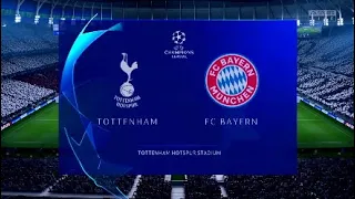 TOTTENHAM x BAYERN DE MUNIQUE ( UEFA CHAMPIONS LEAGUE ) TOTTENHAM HOTSPUR STADIUM - FIFA 20