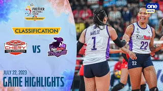 Choco Mucho vs. Chery Tiggo highlights | 2023 PVL Invitational Conference - July 22, 2023