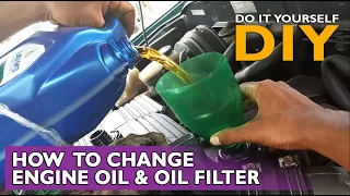 Toyota Hilux Engine Oil and Filter Change Video Tutorial